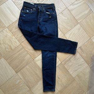 Levi Strauss original 501 straight leg jeans